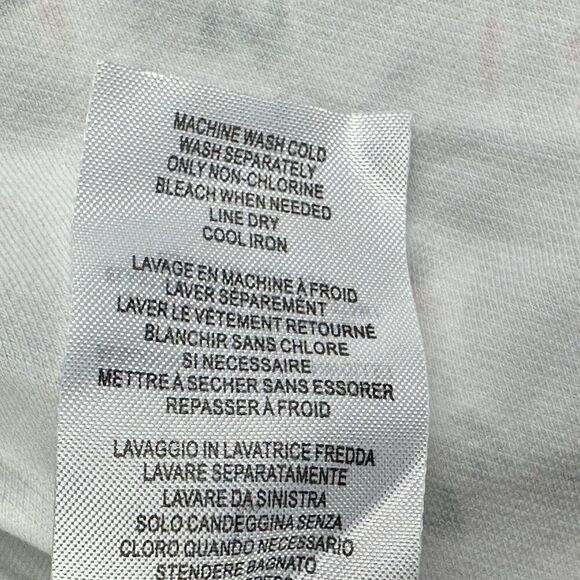 Lysse Piper Vest Womens Large Gray Floral Cotton Twill Open Cinch Waist Pockets - Picture 14 of 15